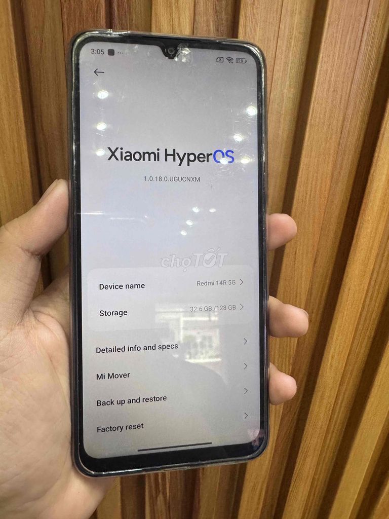 Xiaomi Redmi 14R 5G 128GB Trung Quốc 5G. Mua bán Điện thoại tại Quận 10 Tp Hồ Chí Minh được đăng bởi Nam Lê Công hình 1