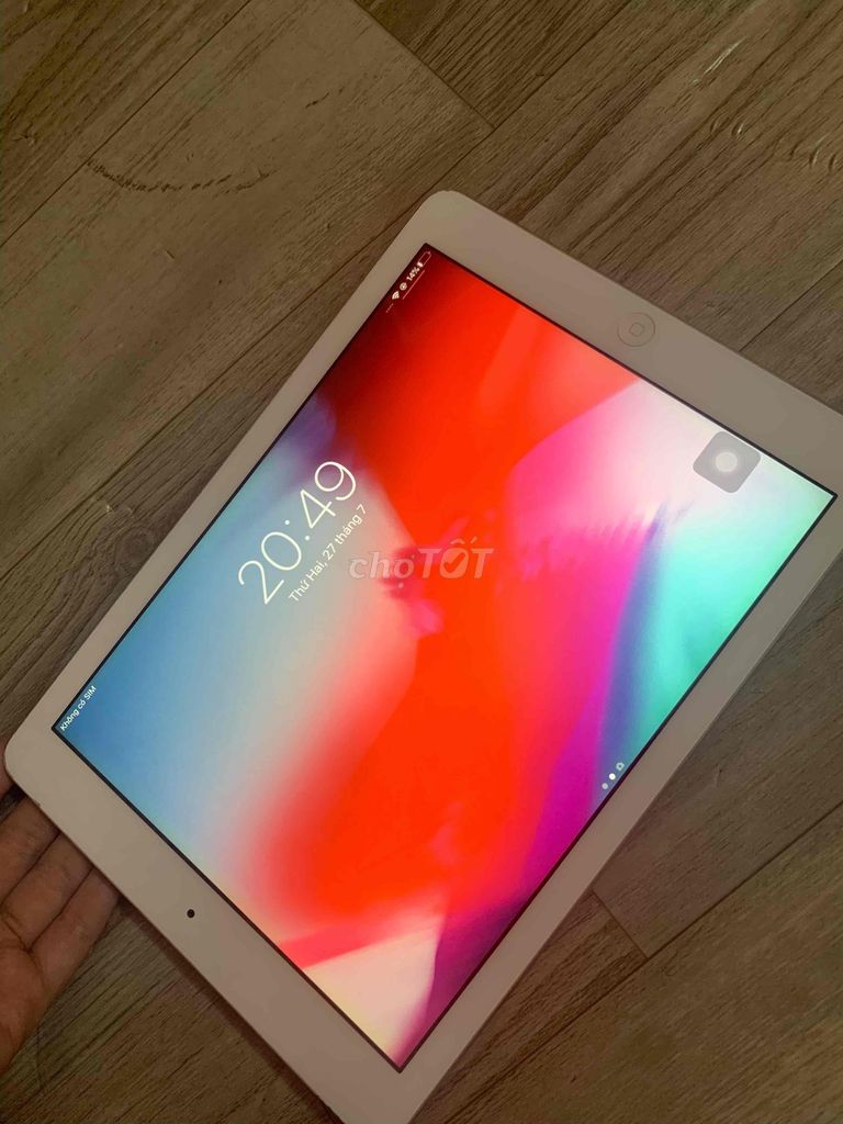Apple iPad Air 16GB Bạc. Mua bán Máy tính bảng tại Quận Cầu Giấy Hà Nội được đăng bởi Vũ Nguyễn hình 1