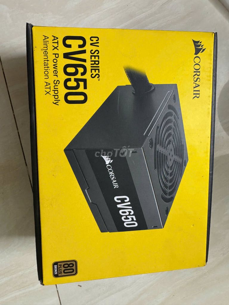 Nguồn Corsair CV650 650W Full Box