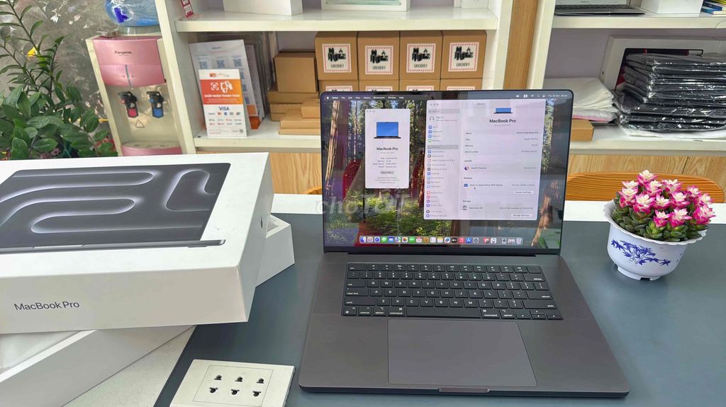 MBP 16inch M3 Pro/18GB/512GB Fullbox- Care 2027. Mua bán Laptop tại Quận Thanh Khê Đà Nẵng được đăng bởi Tín Phát Apple hình 1
