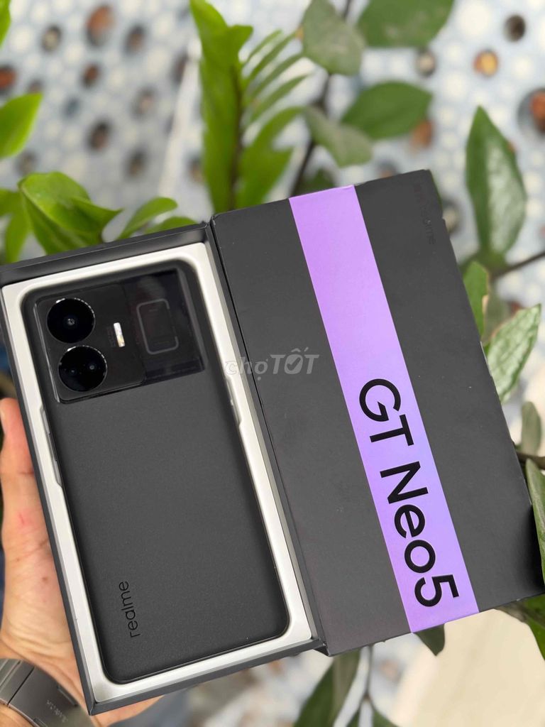 Realme GT Neo 5 5G fullbox room qt ram12/256 êm