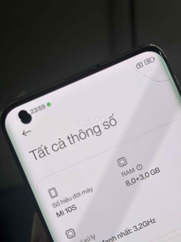 xiaomi mi 10s 8/256 nhận gl trao đổi