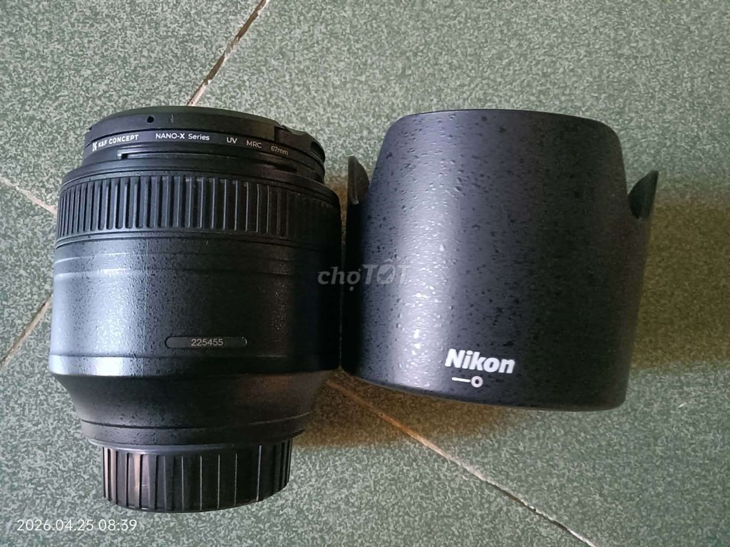 Ống kính Nikon AF-S NIKKOR 85mm 1.8G Đen. Mua bán Máy ảnh, Máy quay tại Huyện Tri Tôn An Giang được đăng bởi long hình 1