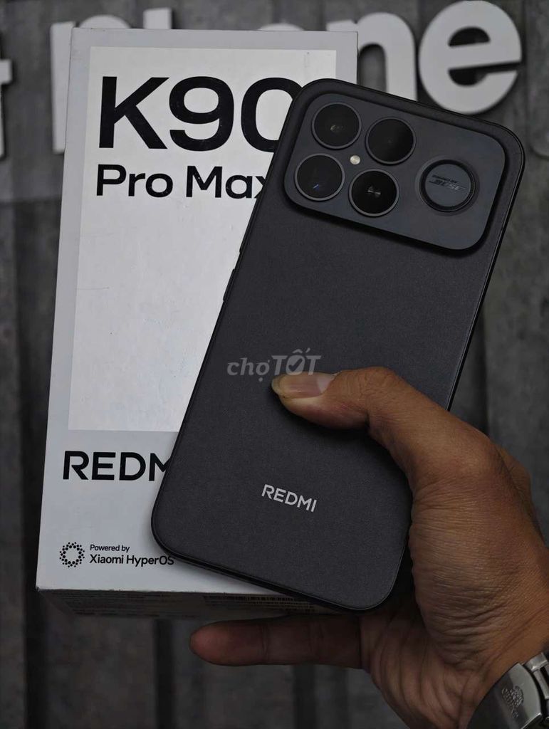 Xiaomi Redmi K90 Pro Max 5G Black. Mua bán Điện thoại tại Quận Thanh Khê Đà Nẵng được đăng bởi Tú MB hình 1