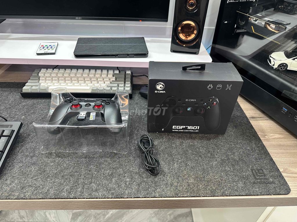 Tay cầm chơi game E-Dra EGP7601 Đen Mới 99%. Mua bán Thiết bị chơi game tại Huyện Phước Long Bạc Liêu được đăng bởi Dat Bass hình 1