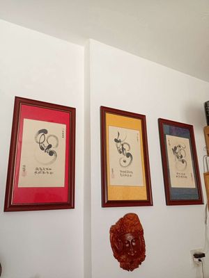 Bộ tranh thư pháp viết tay. Mua bán Đồ sưu tầm, đồ cổ tại Quận Ngũ Hành Sơn Đà Nẵng được đăng bởi nguyễn phúc khánh