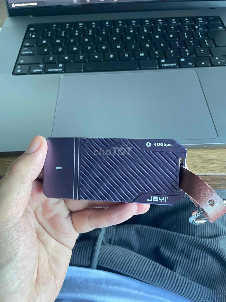 JEYI Box SSD Tím 40Gbps Chưa sử dụng. Mua bán Linh kiện (RAM, Card...) tại Quận Hải Châu Đà Nẵng được đăng bởi Lê Trung Quyết hình 1