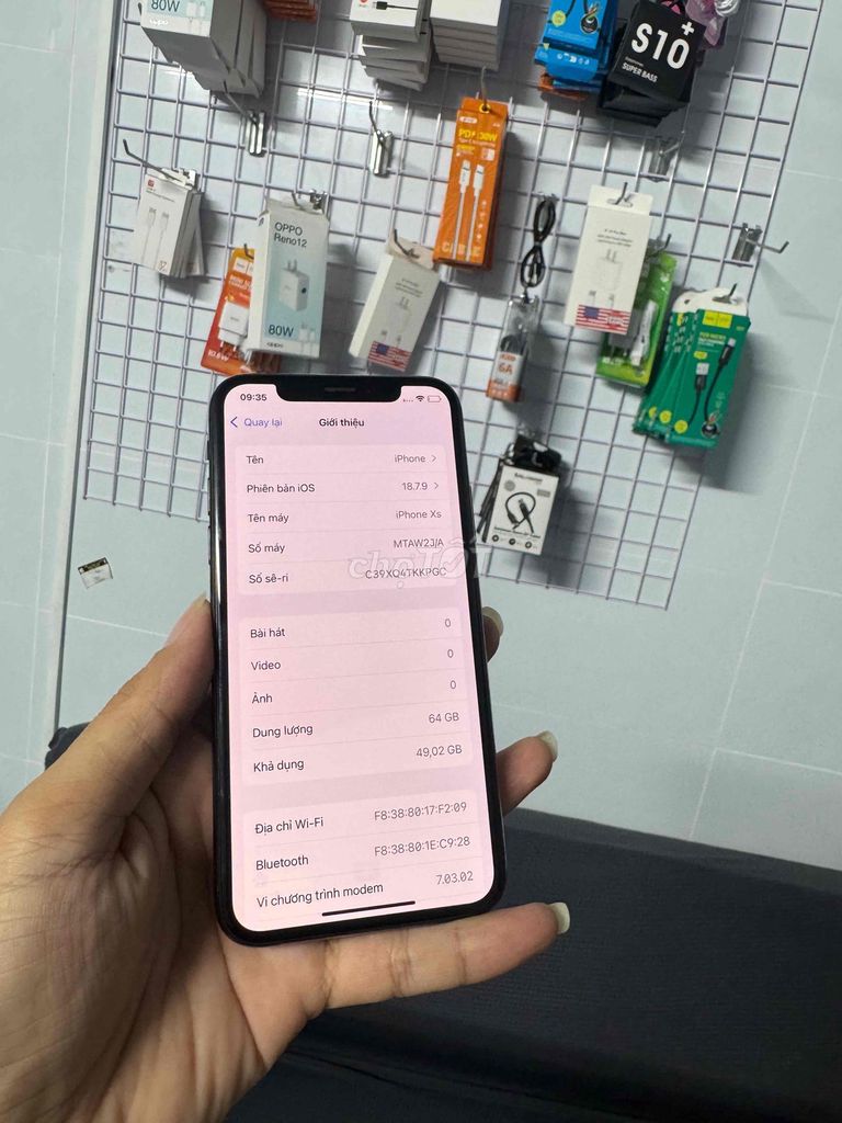 Apple iPhone Xs 64GB Đen Mới. Mua bán Điện thoại tại Quận Ninh Kiều Cần Thơ được đăng bởi Thổ Địa  hình 1