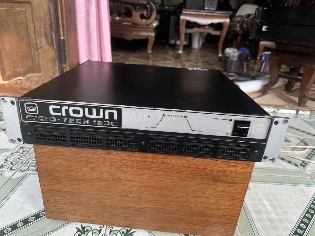 Cục đẩy công suất Crown Micro-Tech 1200. Mua bán Tivi, Âm thanh tại Huyện Hòa Vang Đà Nẵng được đăng bởi Xuân Tiến hình 1