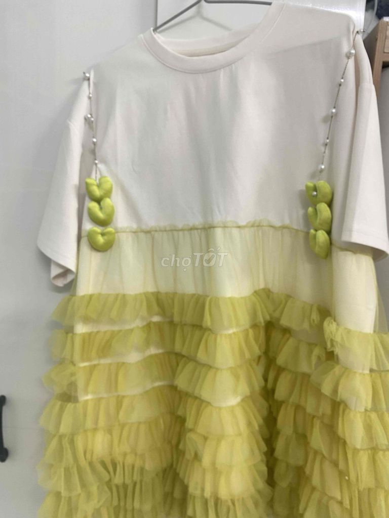 Váy baby doll nữ thun cotton size M. Mua bán Quần áo tại Thành phố Bạc Liêu Bạc Liêu được đăng bởi Linh Trân hình 1