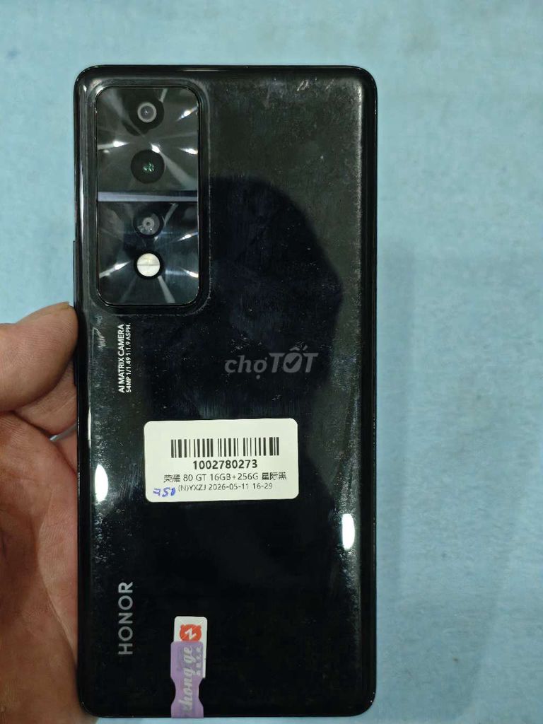 Honor 80GT 256GB Đen. Mua bán Điện thoại tại Quận Hoàng Mai Hà Nội được đăng bởi Nguyennoi hình 1
