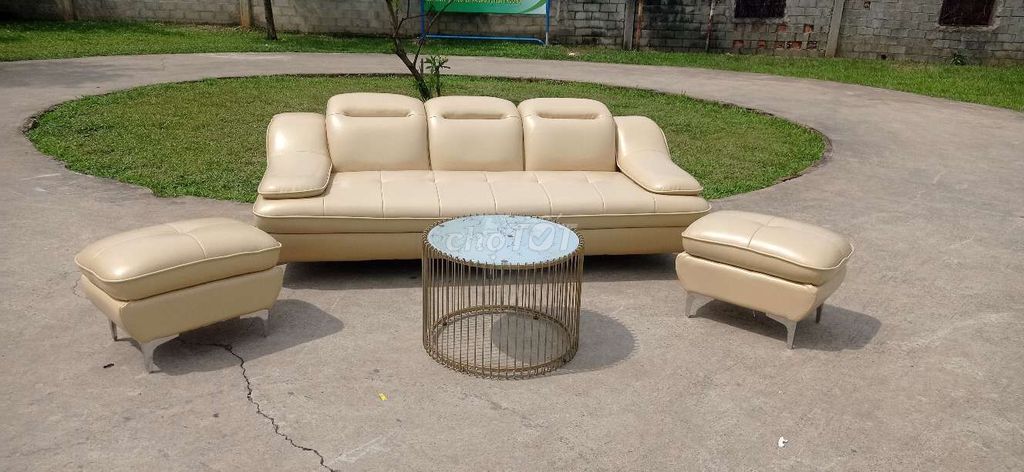 cần thanh lý ghế sofa da mắt híp hàng cao cấp