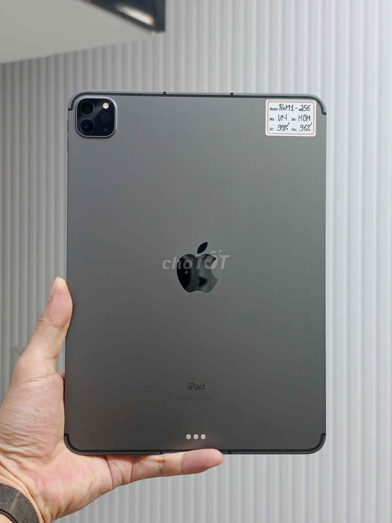 ipad Pro M1-11inch 256Gb Grey VN 5G Likenew P96. Mua bán Máy tính bảng tại Quận Đống Đa Hà Nội được đăng bởi Quý Hoàng hình 1