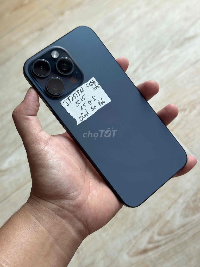 iPhone 15 Pro Max 512GB xanh. Mua bán Điện thoại tại Thành phố Biên Hòa Đồng Nai được đăng bởi nguyễn lê store hình 1