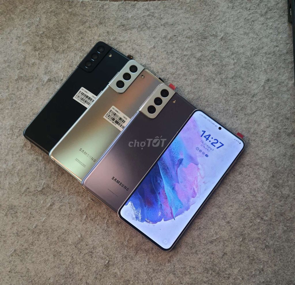 Sam S21+5G bản Mỹ - Việt - Hàn đủ màu💰 bình dân . Mua bán Điện thoại tại Quận Thanh Xuân Hà Nội được đăng bởi số 173 Nguyễn Xiển Thanh Xuân Hà Nội  hình 1