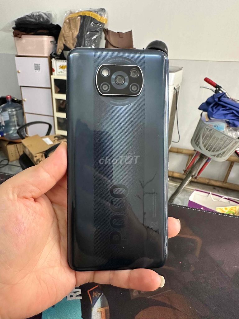 POCO X3 NFC 6GB/128GB Đen. Mua bán Điện thoại tại Quận Hoàng Mai Hà Nội được đăng bởi Phương Mai hình 1