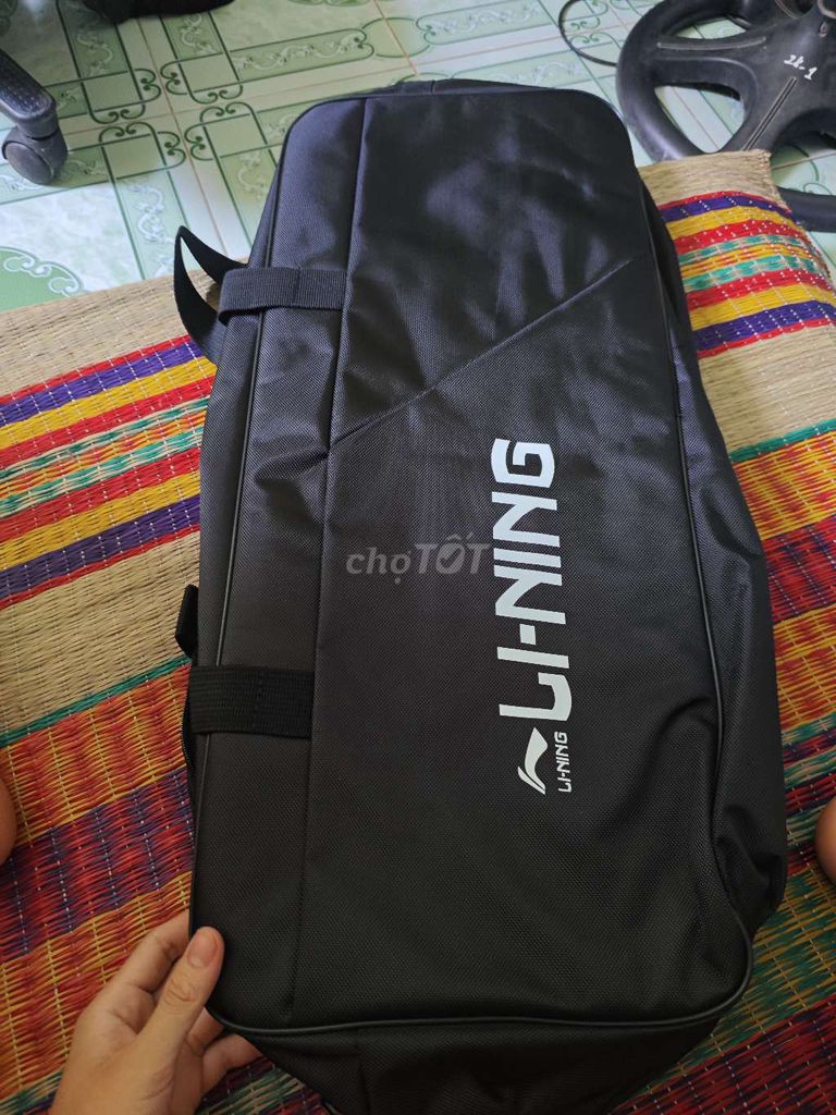 Túi đựng vợt cầu lông Li-Ning Đen. Mua bán Túi xách tại Quận Thanh Khê Đà Nẵng được đăng bởi Nguyễn Thanh Hải hình 1