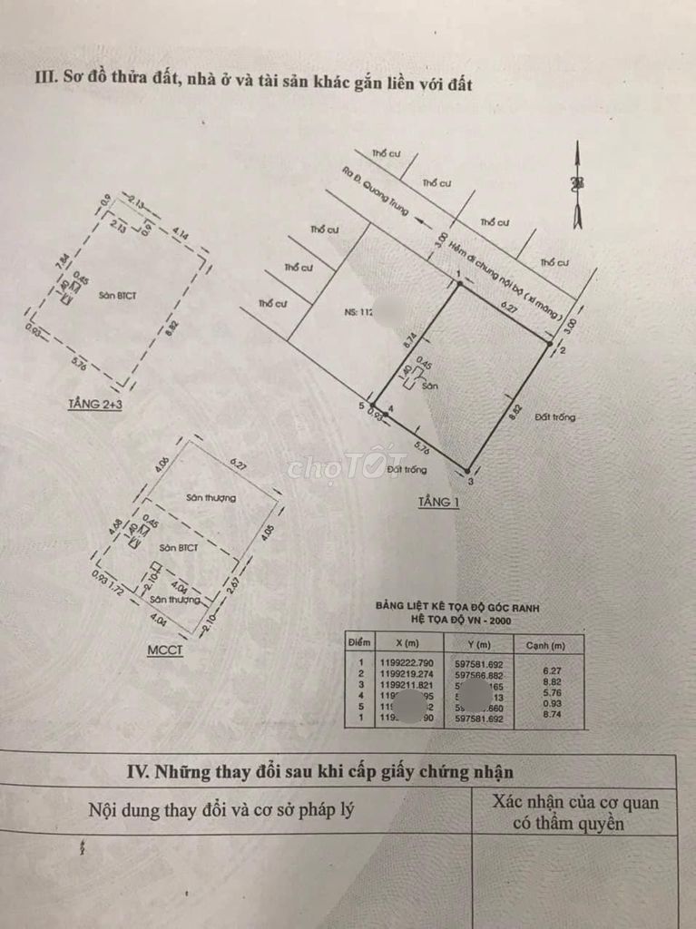 Bán nhà DT Khủng 6,7M. ❌ Dài 9m. Quang trung Phường 8 Gò Vấp