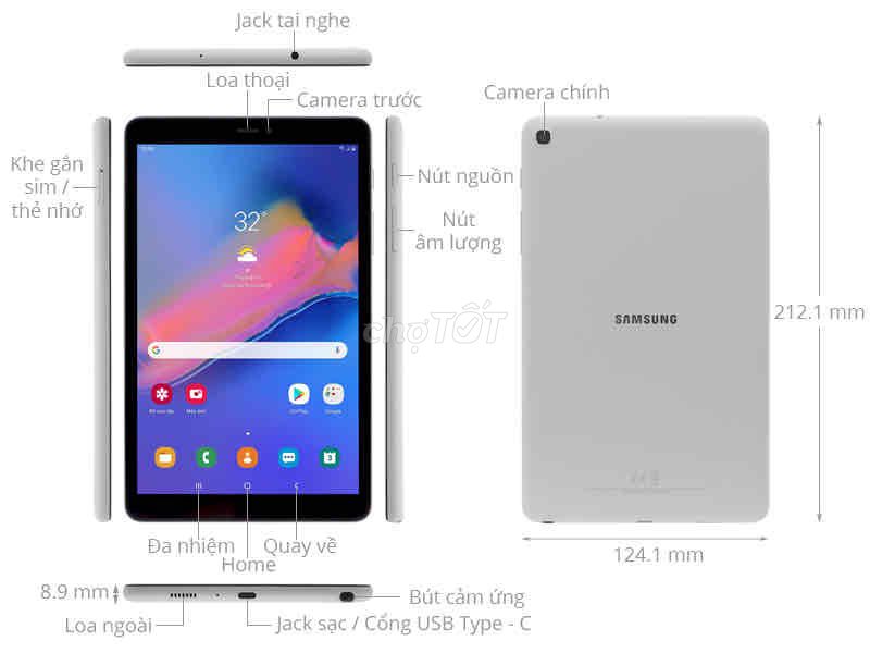 SAMSUNG tab A SPEN 2019 WIFI/4G Androi11 64G/ram3G. Mua bán Máy tính bảng tại Quận 10 Tp Hồ Chí Minh được đăng bởi ĐT TRỰC TIẾP  Không NHẮN TIN Không BỚT hình 1