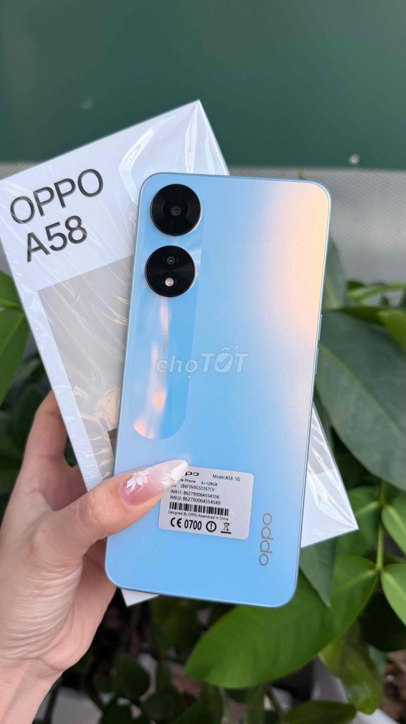 Oppo A58 5G - Fullbox🥳. Mua bán Điện thoại tại Thành phố Buôn Ma Thuột Đắk Lắk được đăng bởi HA MOBILE hình 1