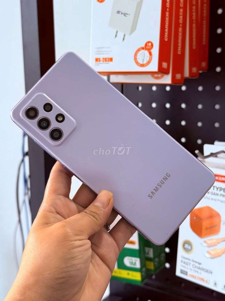 Samsung Galaxy A52 256GB Tím. Mua bán Điện thoại tại Thành phố Sóc Trăng Sóc Trăng được đăng bởi điện thoại giá sỉ 501lê Hồng Phong  hình 1