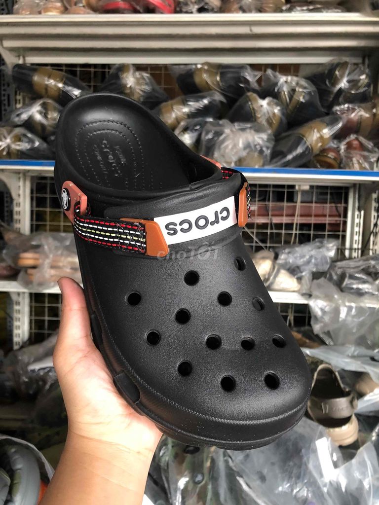 Dép Crocs Đen Unisex M11. Mua bán Giày dép tại Huyện Hóc Môn Tp Hồ Chí Minh được đăng bởi giày dép xuất khẩu hình 1