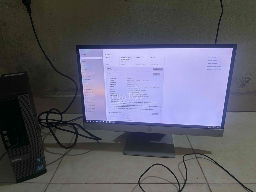 Dell OptiPlex 7010 i5-2400. Mua bán Máy tính để bàn tại Quận Lê Chân Hải Phòng được đăng bởi quang anh hình 1