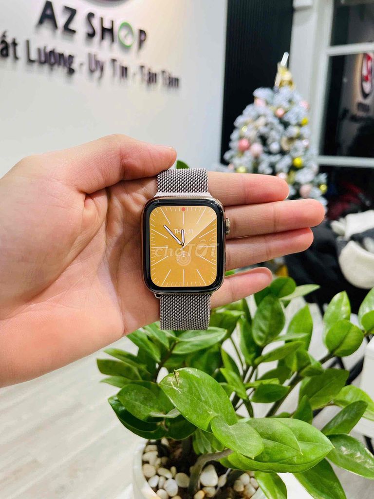 Apple Watch s4/44 thép gold ESIM