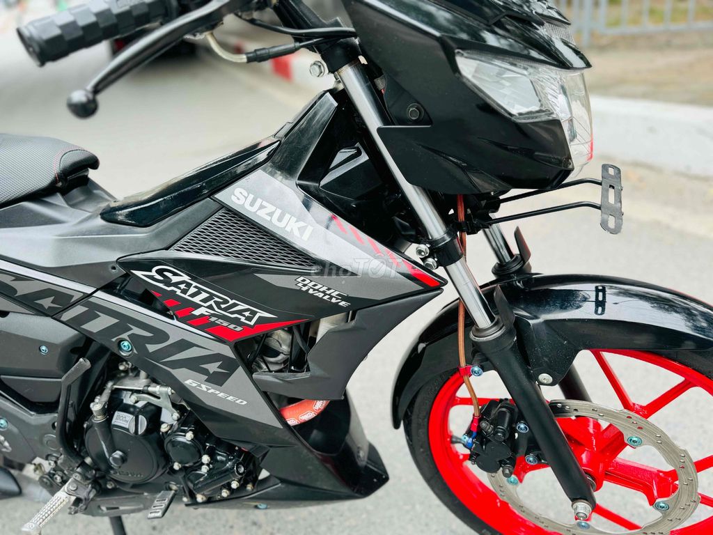 Suzuki Satria 2022 đẹp vip-xe lướt chính chủ đẹp. Mua bán Xe máy tại Quận Cầu Giấy Hà Nội được đăng bởi Tong motor xe may hình 5