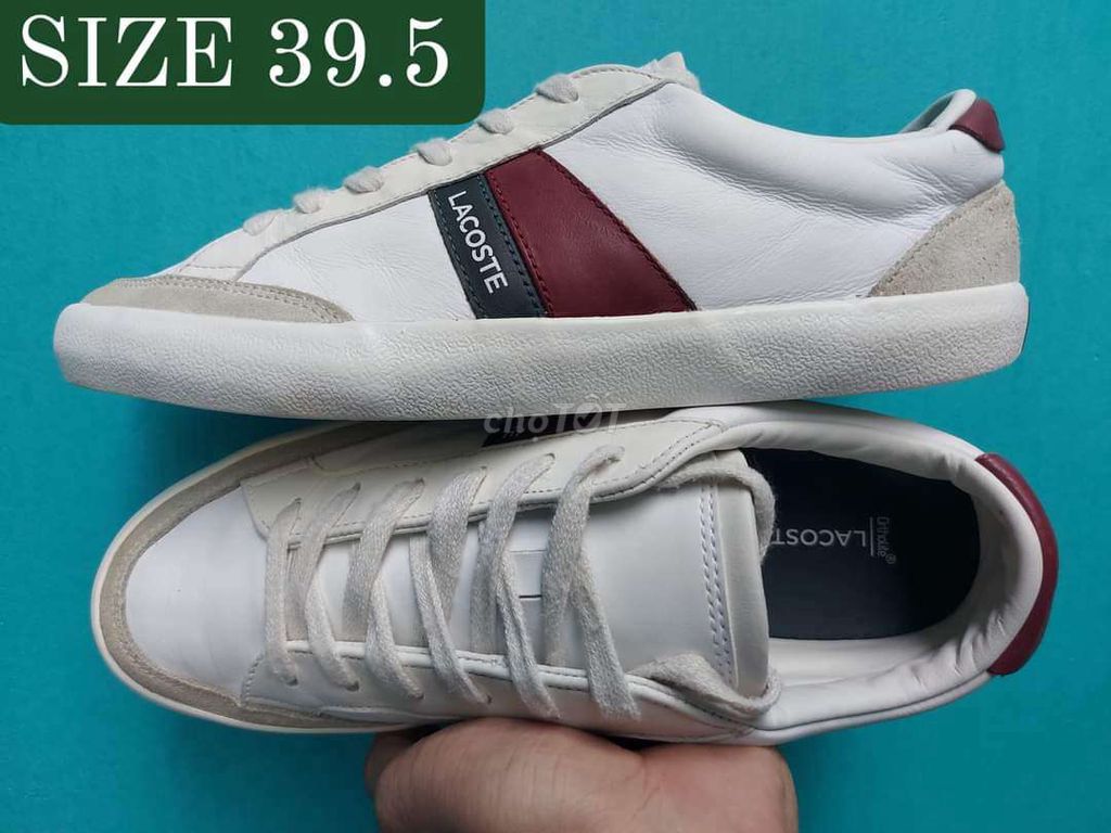 LACOSTE BẢN ĐẸP 2Hand.BAO REAL..SIZE 39.5