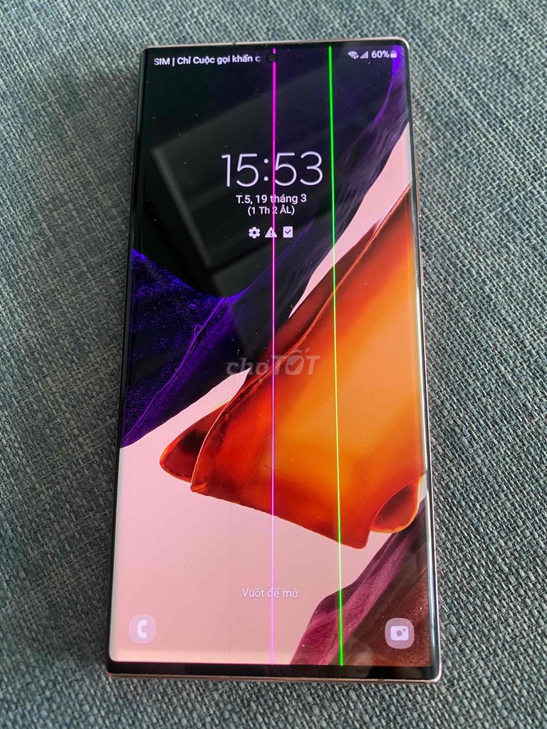 Samsung Galaxy Note 20 Ultra 256GB Đồng Lỗi màn hì. Mua bán Điện thoại tại Huyện Long Thành Đồng Nai được đăng bởi Nhạc Sống Hoàng Minh hình 1