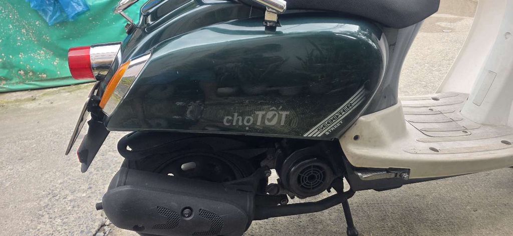 Xe tay ga Crea Scoopy 50cc màu xanh trắng. Mua bán Xe máy tại Huyện Hóc Môn Tp Hồ Chí Minh được đăng bởi Thanh Tung Mai hình 6