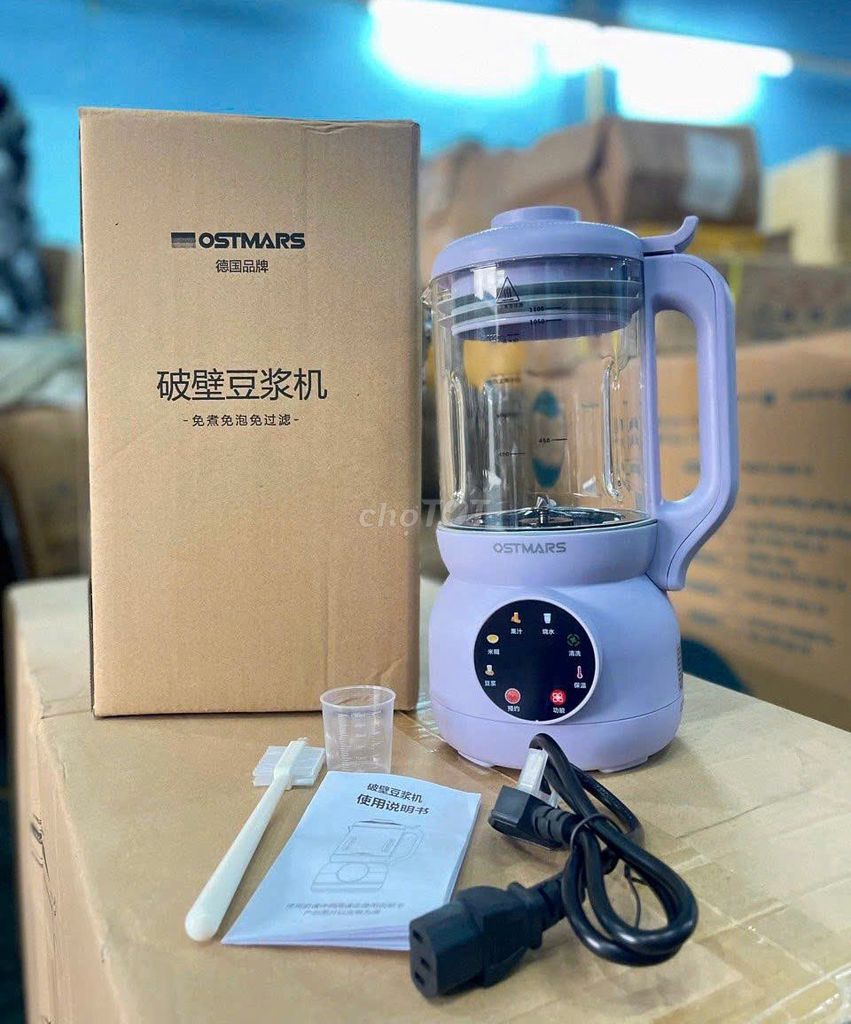 Máy làm sữa hạtOSTMARS-Xay SinhTố-Hạt khô Full Mẫu. Mua bán Bếp, lò, đồ điện nhà bếp tại Thành phố Biên Hòa Đồng Nai được đăng bởi Phạm Quỳnh hình 1