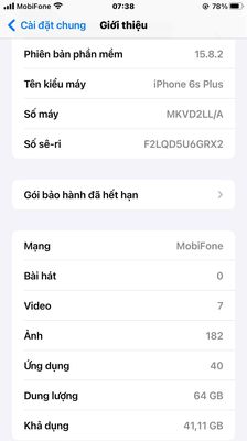 iphone 6s plus 64gb qt