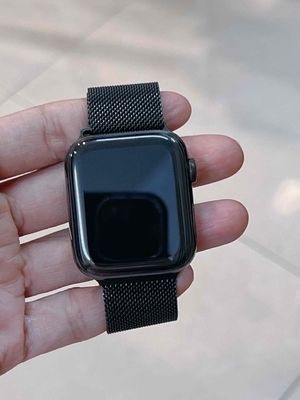 apple watch s5-44mm thép đen ful pk máy đẹp zin
