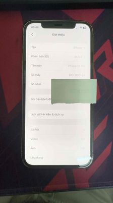 iPhone 12 Pro 256GB Vàng Quốc tế
