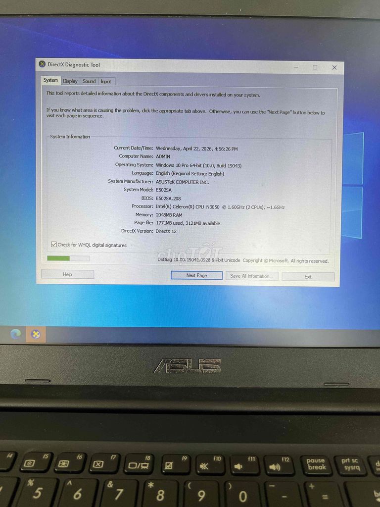 Asus E402SA Celeron N3050 2GB. Mua bán Laptop tại Thành phố Biên Hòa Đồng Nai được đăng bởi PHÚC XƯA hình 1
