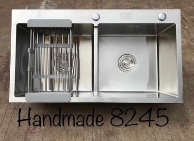 Chậu rửa bát 2 inox kt 82x45 cm. Mua bán Thiết bị vệ sinh, nhà tắm tại Huyện Thanh Trì Hà Nội được đăng bởi mai thị vui