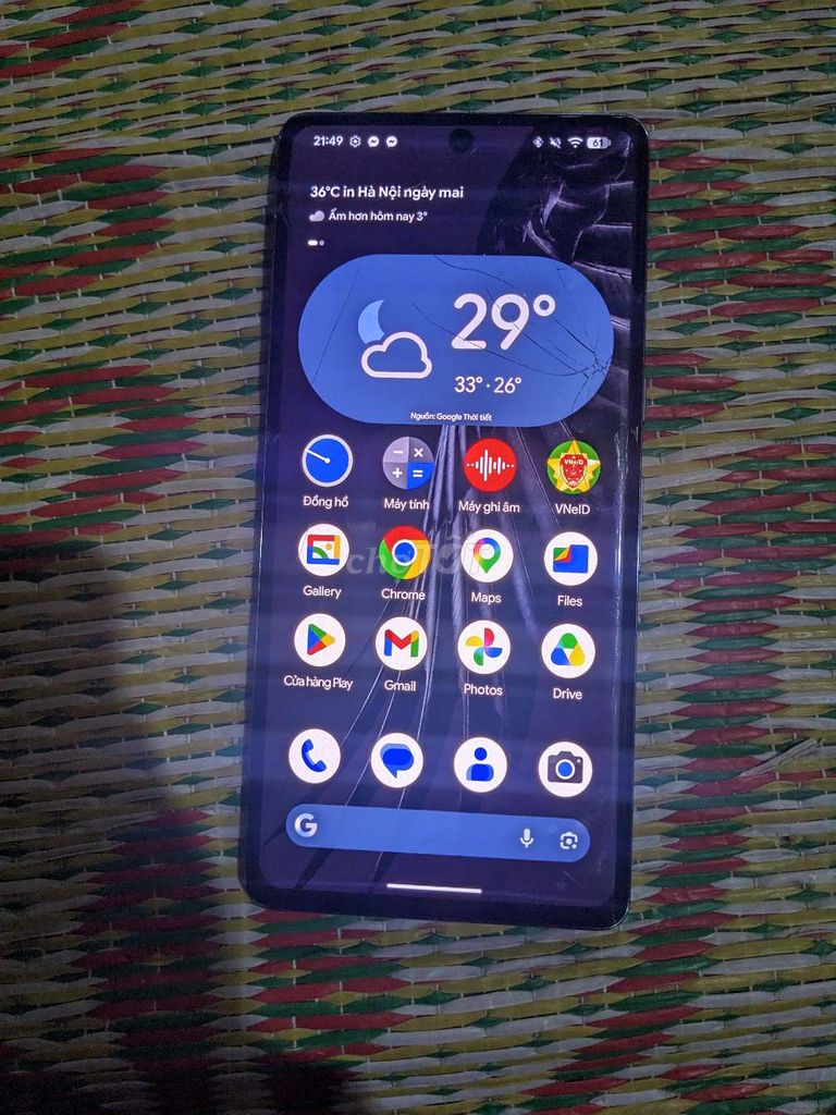 Google Pixel 7 Pro 128GB Đen. Mua bán Điện thoại tại Huyện Mê Linh Hà Nội được đăng bởi Khánh Nguyễn hình 1
