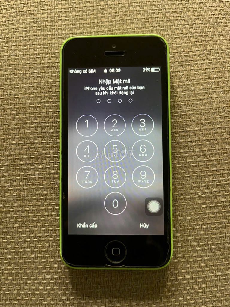 Bán 1 iphone 5C đã sử dụng còn tốt . Mua bán Điện thoại tại Quận 4 Tp Hồ Chí Minh được đăng bởi Vo Thanh hình 1