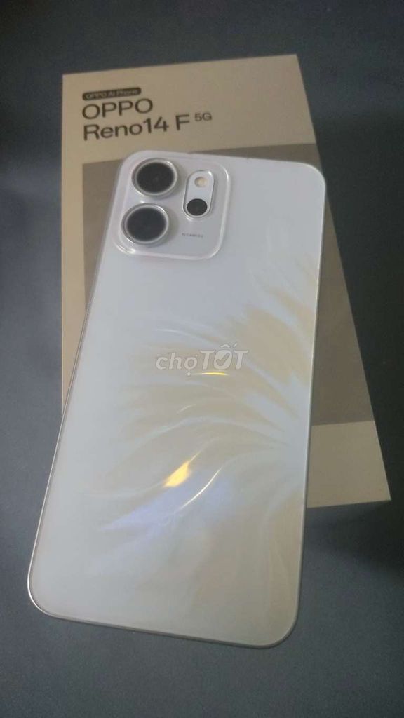 Oppo Reno14 F 5G 12GB/256GB Trắng. Mua bán Điện thoại tại Quận 8 Tp Hồ Chí Minh được đăng bởi Bửu Châu hình 1