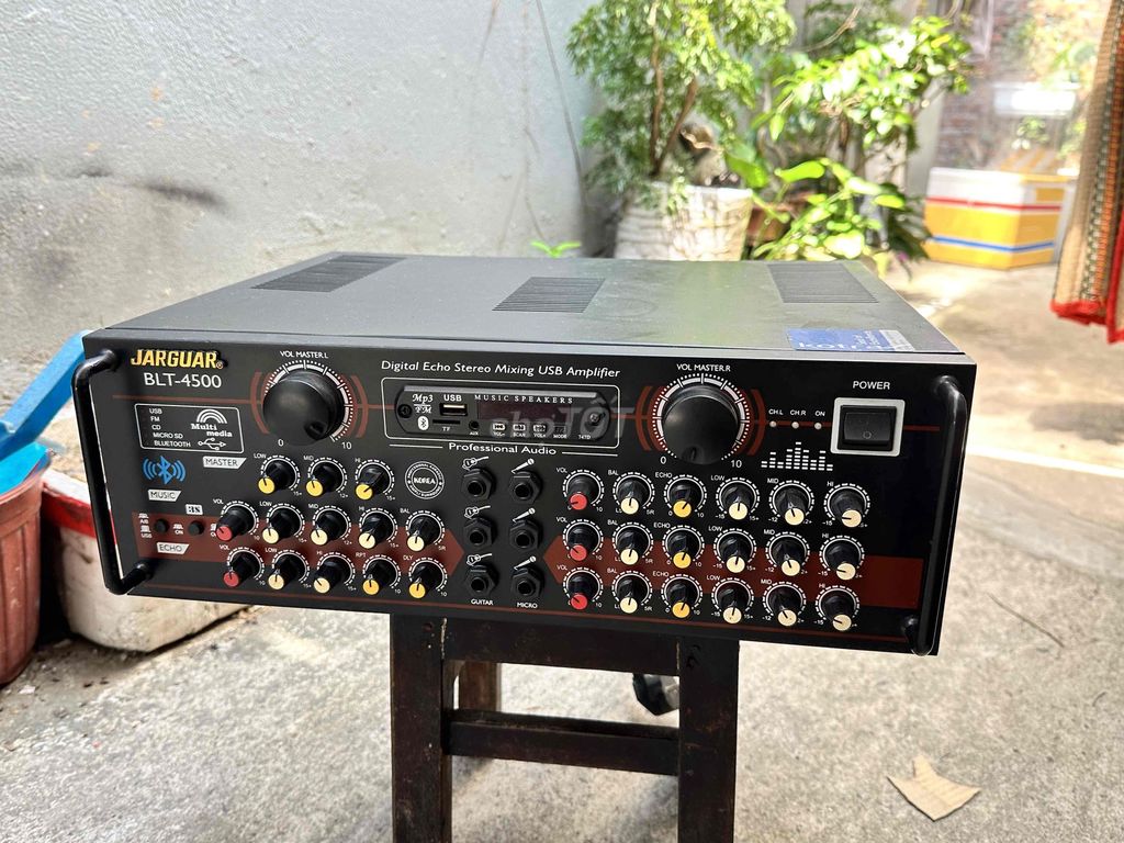 Amply Jarguar BLT-4500 Đen. Mua bán Tivi, Âm thanh tại Quận Ngũ Hành Sơn Đà Nẵng được đăng bởi Âm thanh cũ đà nẵng hình 1