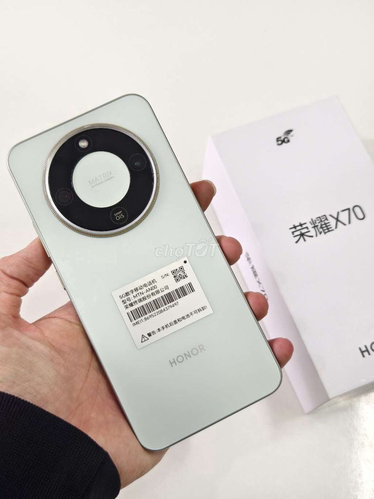 HONOR X70 PIN8300 ĐẸP KENG PIN100% TRÂU BÒ. Mua bán Điện thoại tại Quận Thanh Khê Đà Nẵng được đăng bởi Minh Máy Chất Lượng 4K MOBILE hình 1