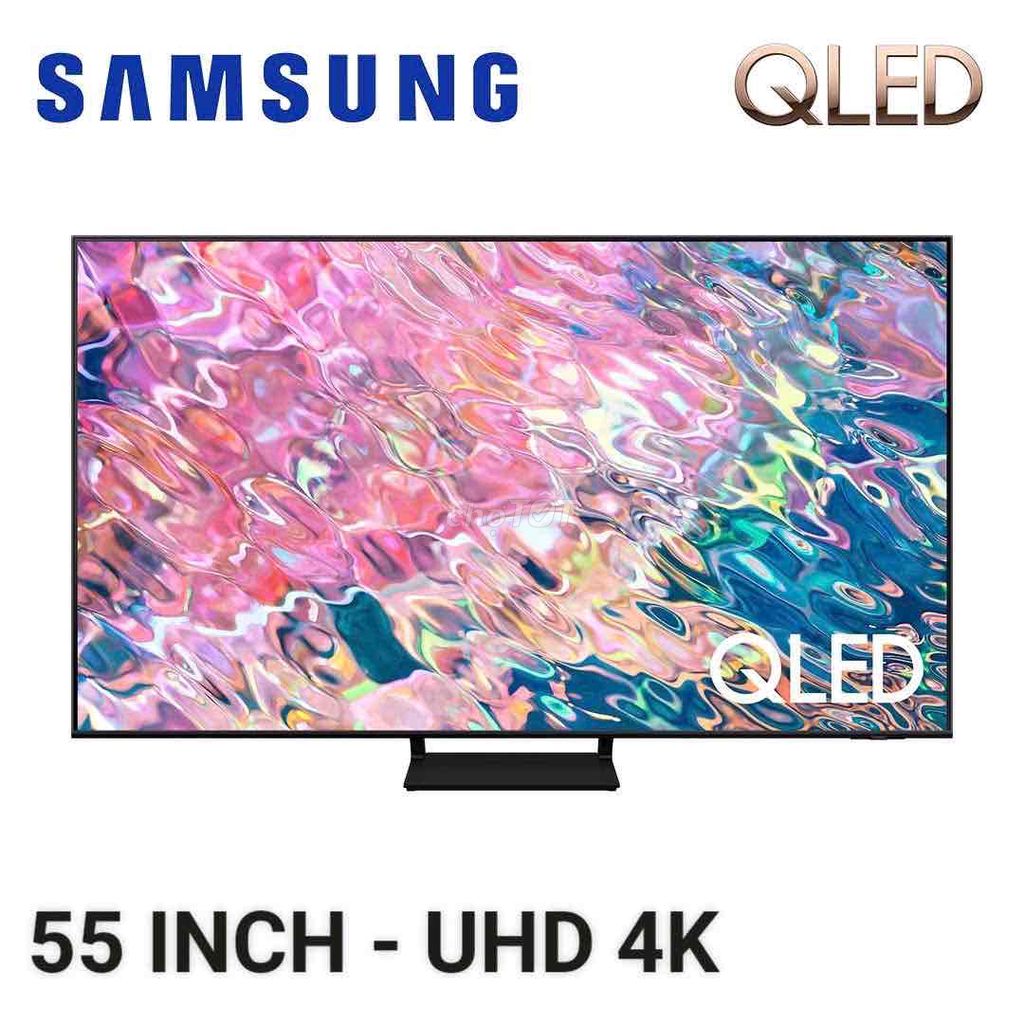 TIVI 4K SAMSUNG QLED 55" ĐẸP 98% BH HÃNG DÀI