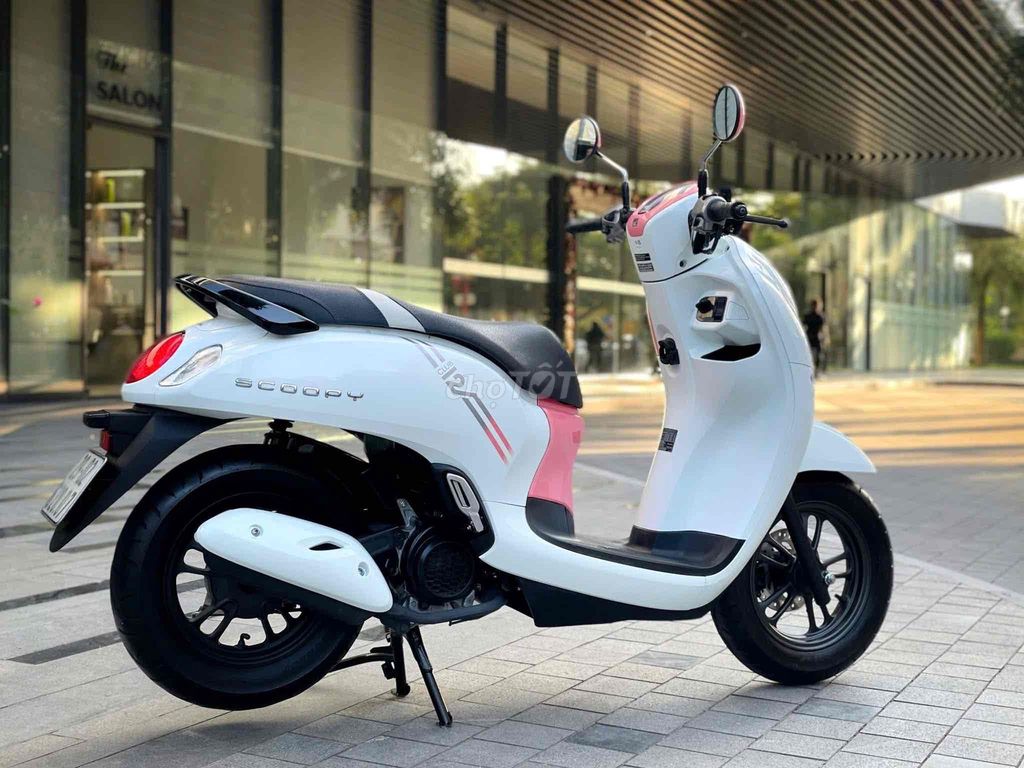 Honda Scoopy 110 2022 Trắng hồng 6800km. Mua bán Xe máy tại Quận Cầu Giấy Hà Nội được đăng bởi Tuấn Việt Motor hình 6