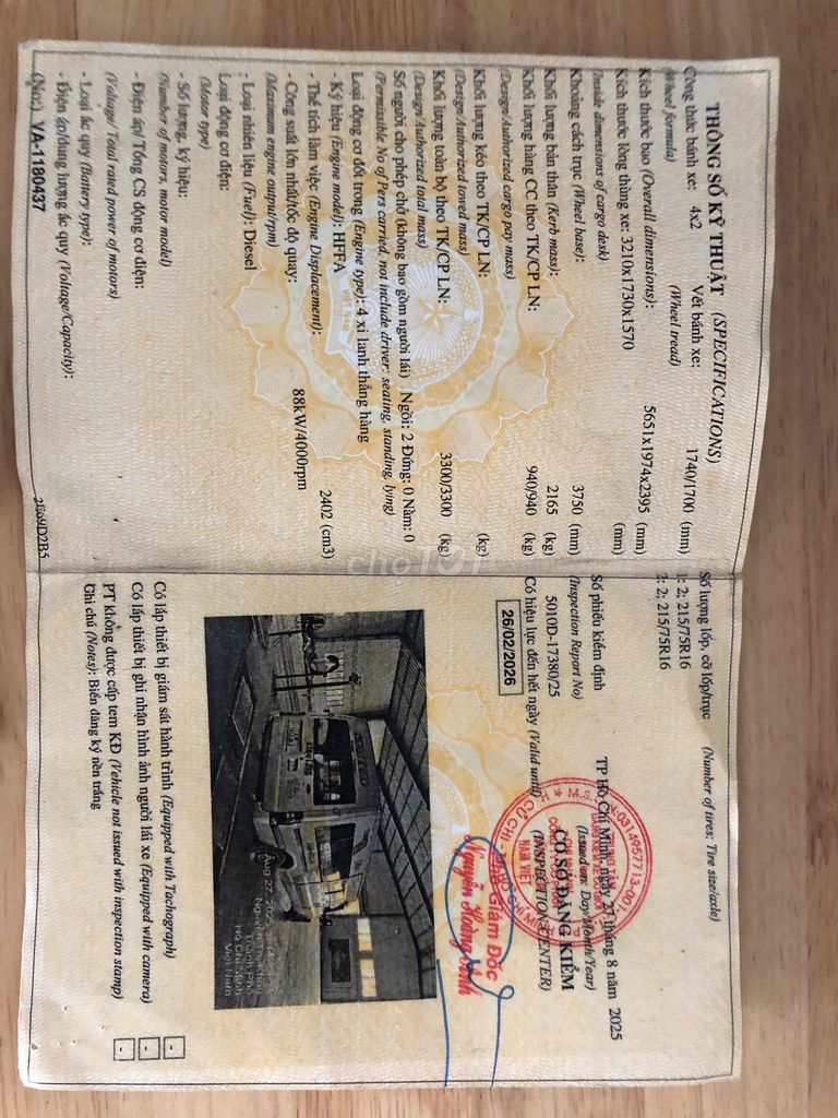 cty thanh lý xe van 3N/940kg. Mua bán Ô tô tại Quận 8 Tp Hồ Chí Minh được đăng bởi lâm hình 6