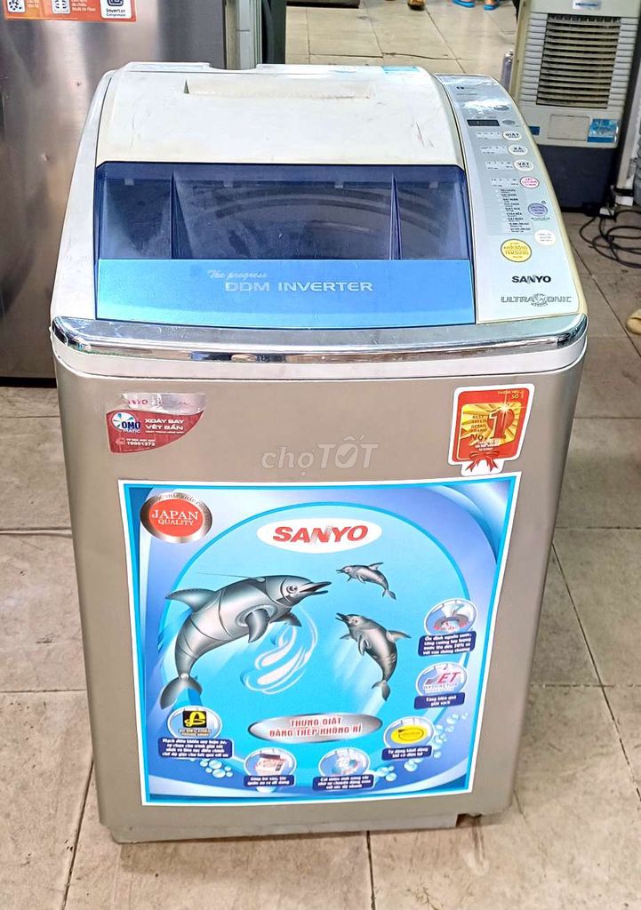 Máy giặt sanyo inverter 9kg bảo hành 3 tháng