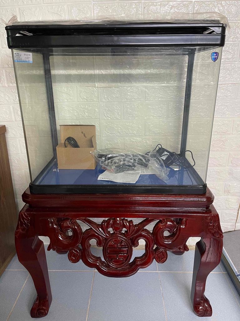 Bể cá cảnh Kính trong suốt 60x36x50cm. Mua bán Phụ kiện, Thức ăn, Dịch vụ tại Quận Hoàn Kiếm Hà Nội được đăng bởi nguyên ngoc long hình 1