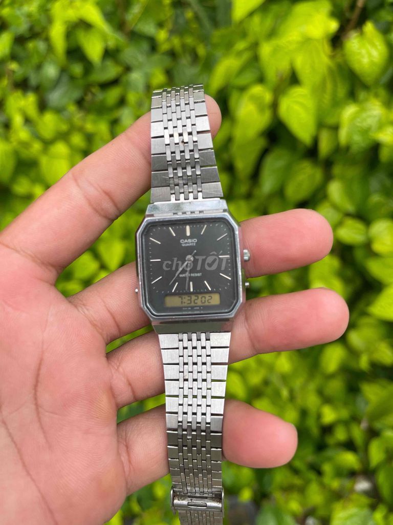 Casio Đồng hồ đeo tay Dây thép Bạc. Mua bán Đồng hồ tại Huyện Cầu Kè Trà Vinh được đăng bởi Đức Trí Tâm hình 1