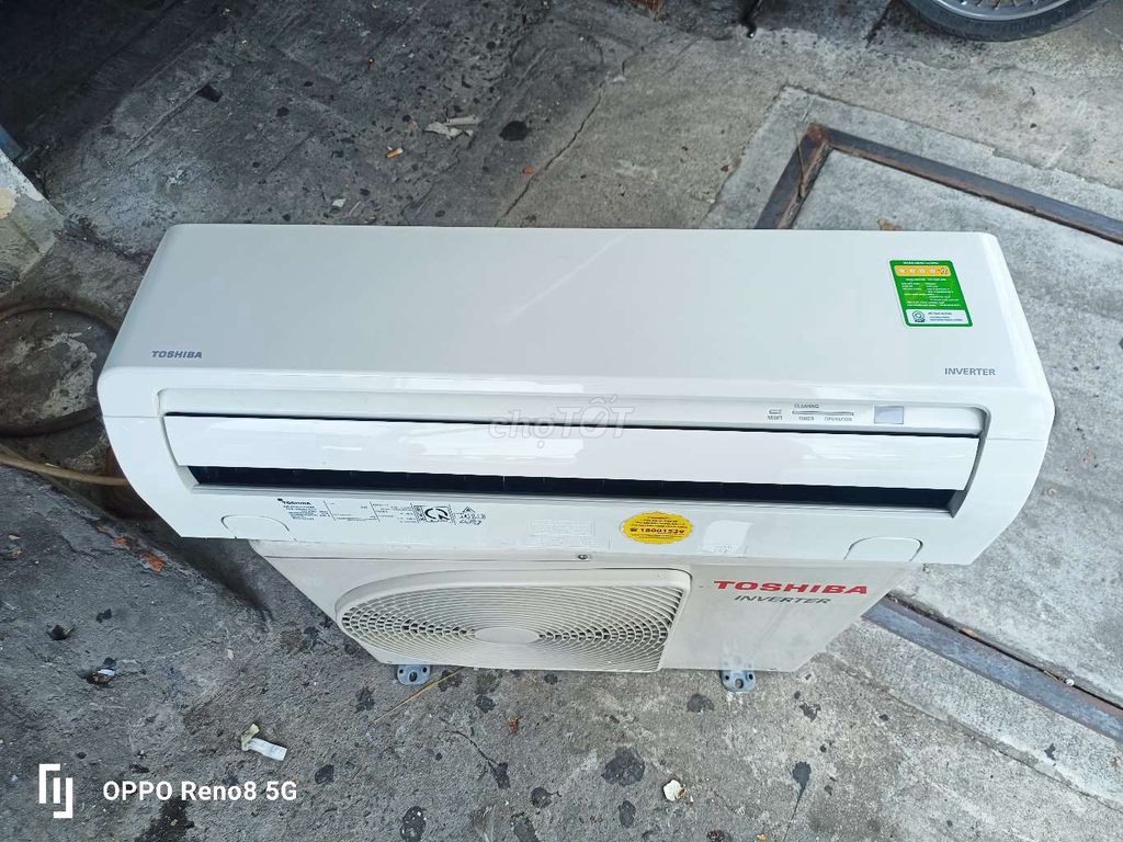 Máy lạnh toshiba 1hp inverter mới như hình